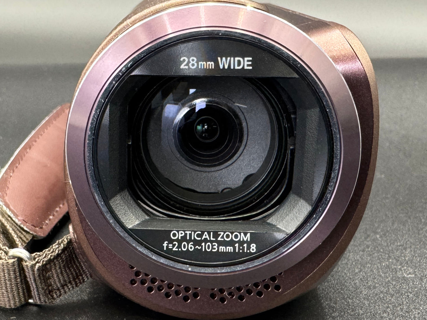 Panasonic HC-W570M Brown Digital Hi-Vision Video Camera 50x Zoom from JAPAN【Mint】