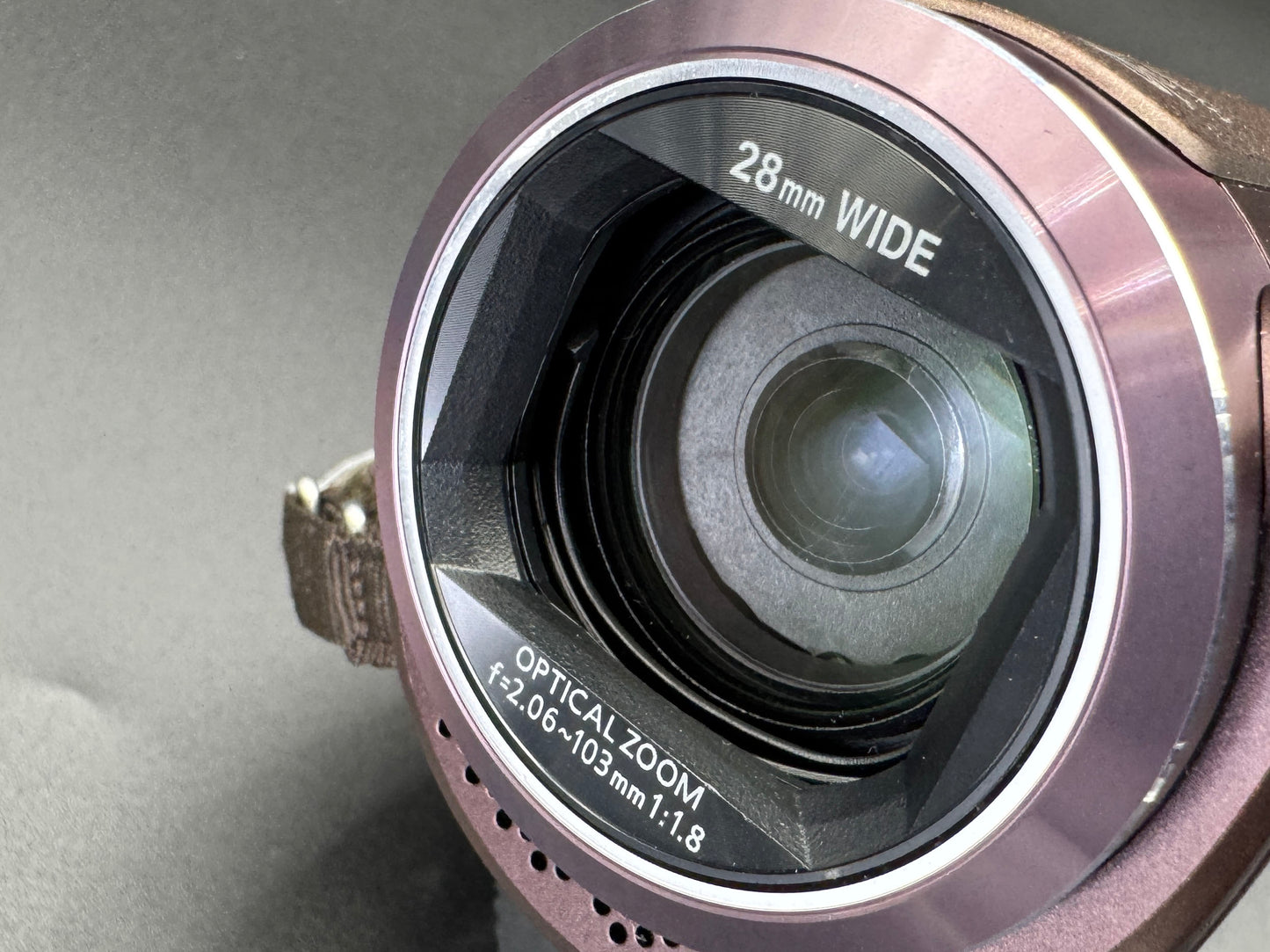 Panasonic HC-W570M Brown Digital Hi-Vision Video Camera 50x Zoom from JAPAN【Mint】