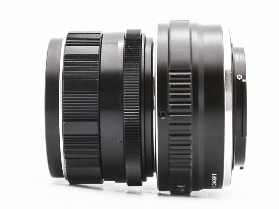 PENTAX Super-Takumar 55mm f/1.8 Lens M42-E Mount Adapter for Sony JAPAN【Exc+4】
