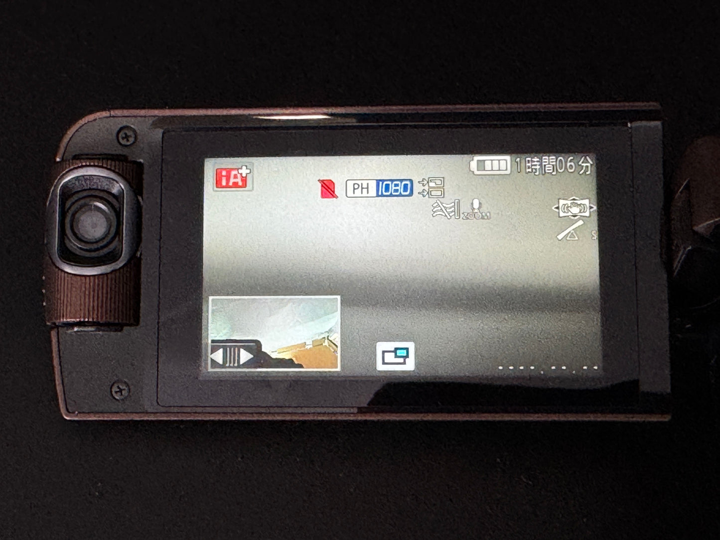 Panasonic HC-W570M Brown Digital Hi-Vision Video Camera 50x Zoom from JAPAN【Mint】