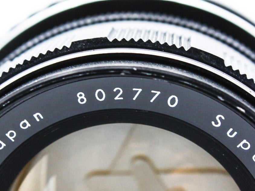 PENTAX Super-Takumar 55mm f/1.8 Lens M42-E Mount Adapter for Sony JAPAN【Exc+4】