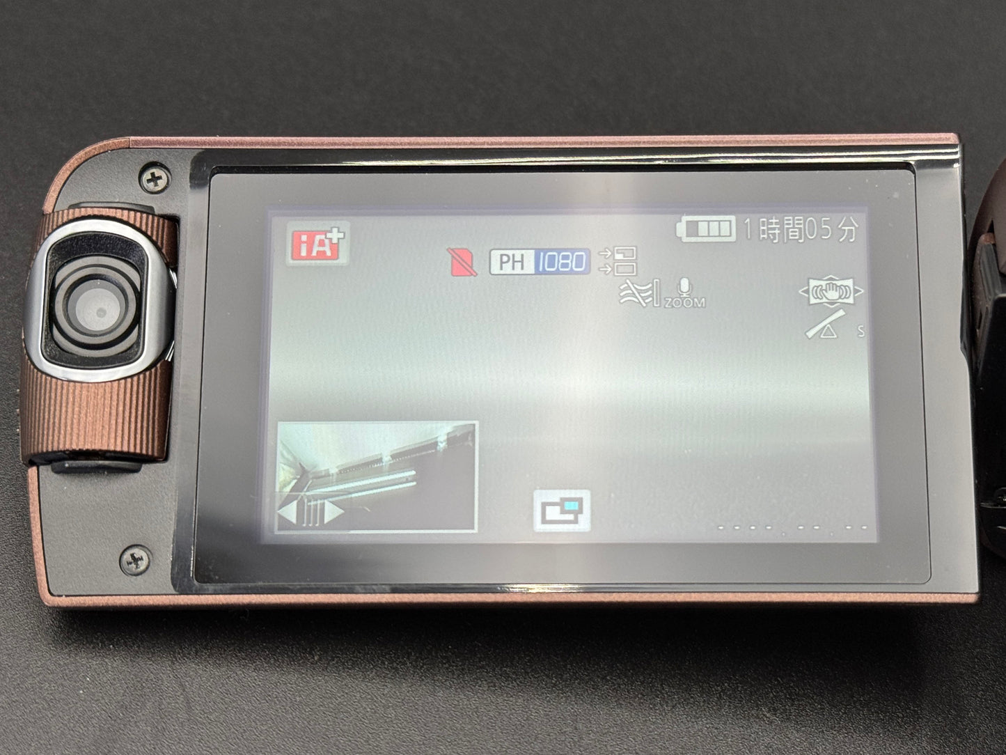 Panasonic HC-W570M Brown Digital Hi-Vision Video Camera 50x Zoom from JAPAN【Mint】