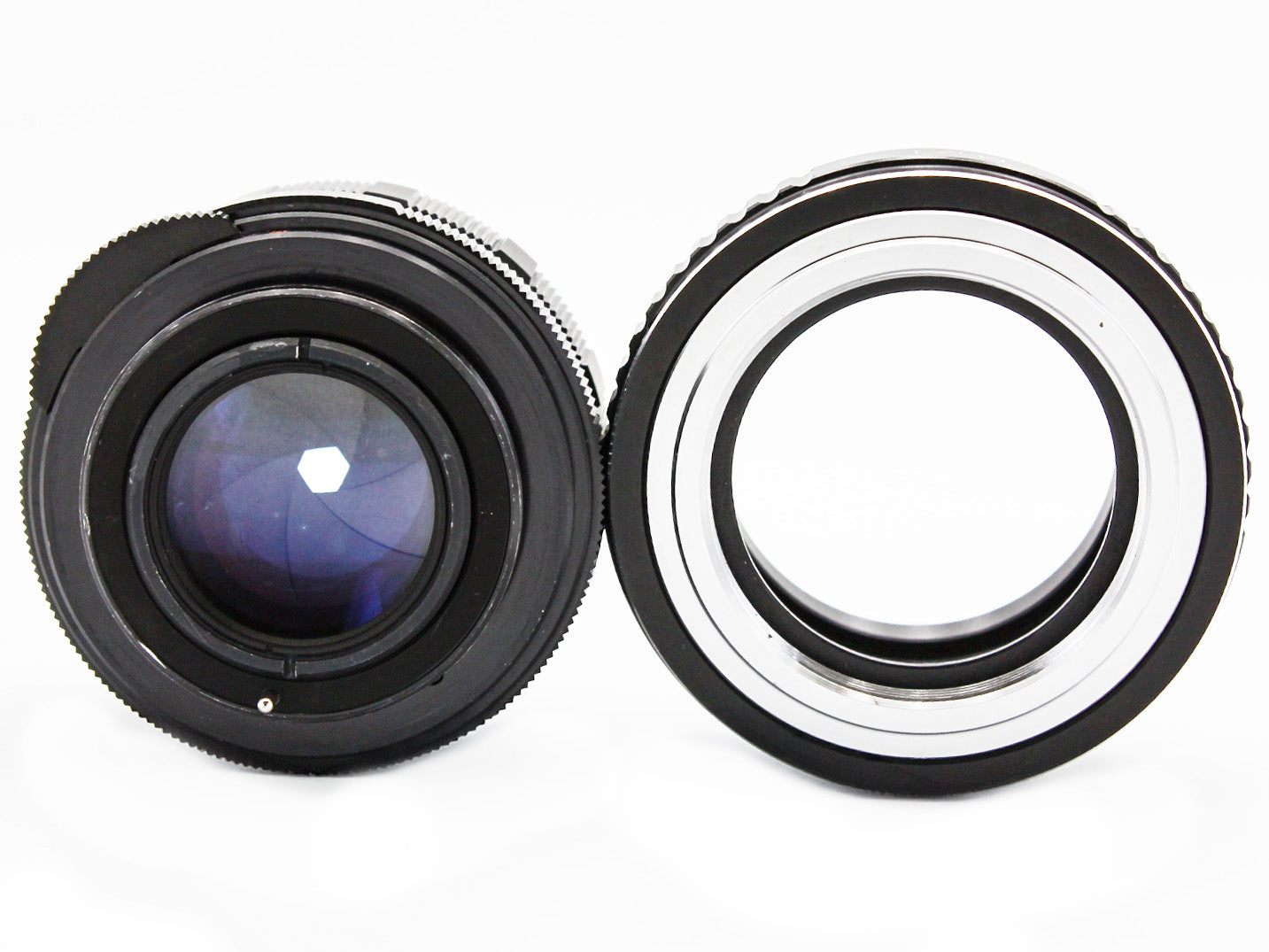 PENTAX Super-Takumar 55mm f/1.8 Lens M42-E Mount Adapter for Sony JAPAN【Exc+4】