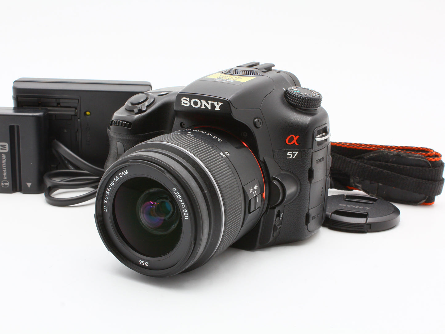 SONY α57 SLT-A57 DSLR Camera DT 18-55mm f/3.5-5.6 Lens from JAPAN【Exc+4】