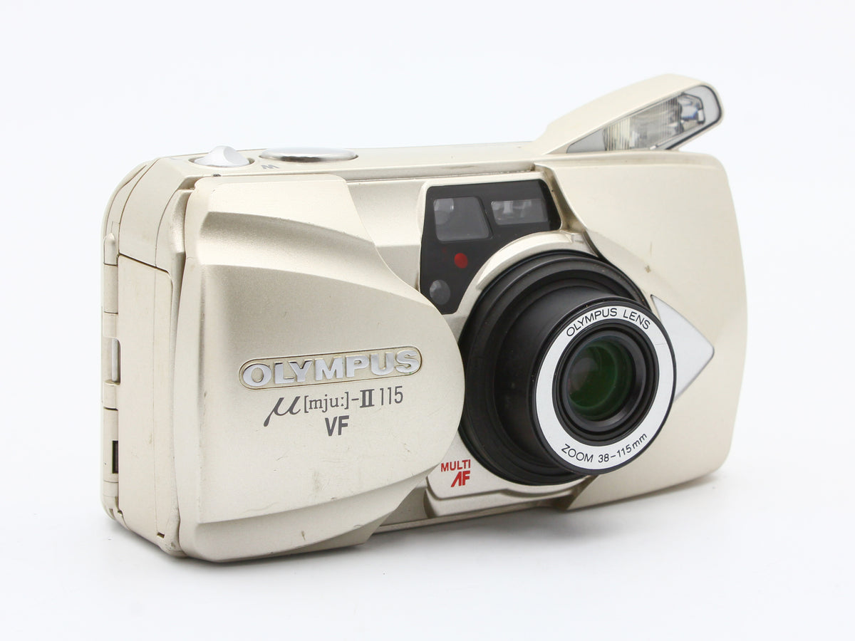 OLYMPUS μ mju-Ⅱ 115 VF Point & Shoot 35mm Film Camera from JAPAN【Exc+4】