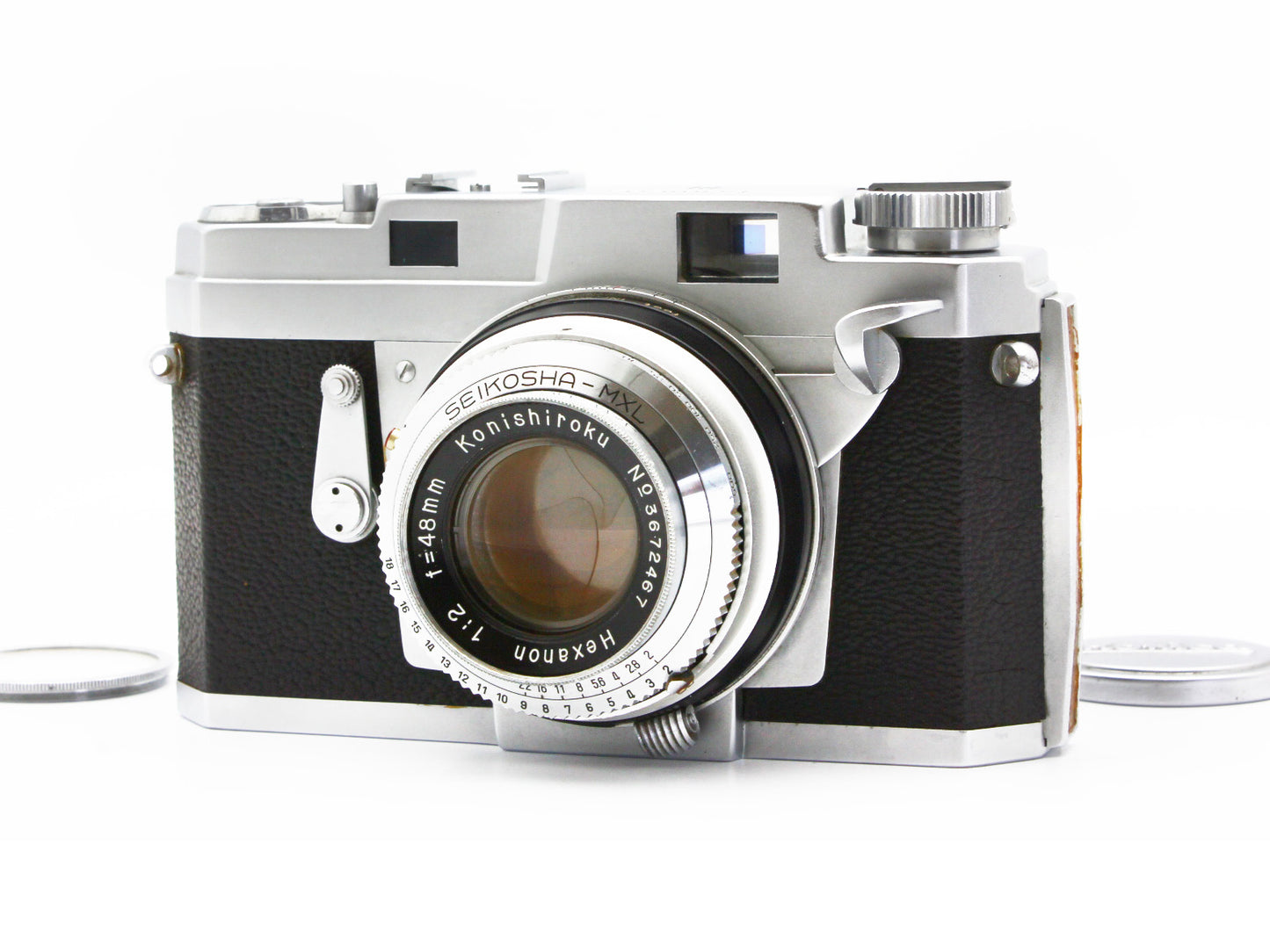 Konica III Rangefinder Hexanon 48mm f/2 Lens from JAPAN【Exc+3】