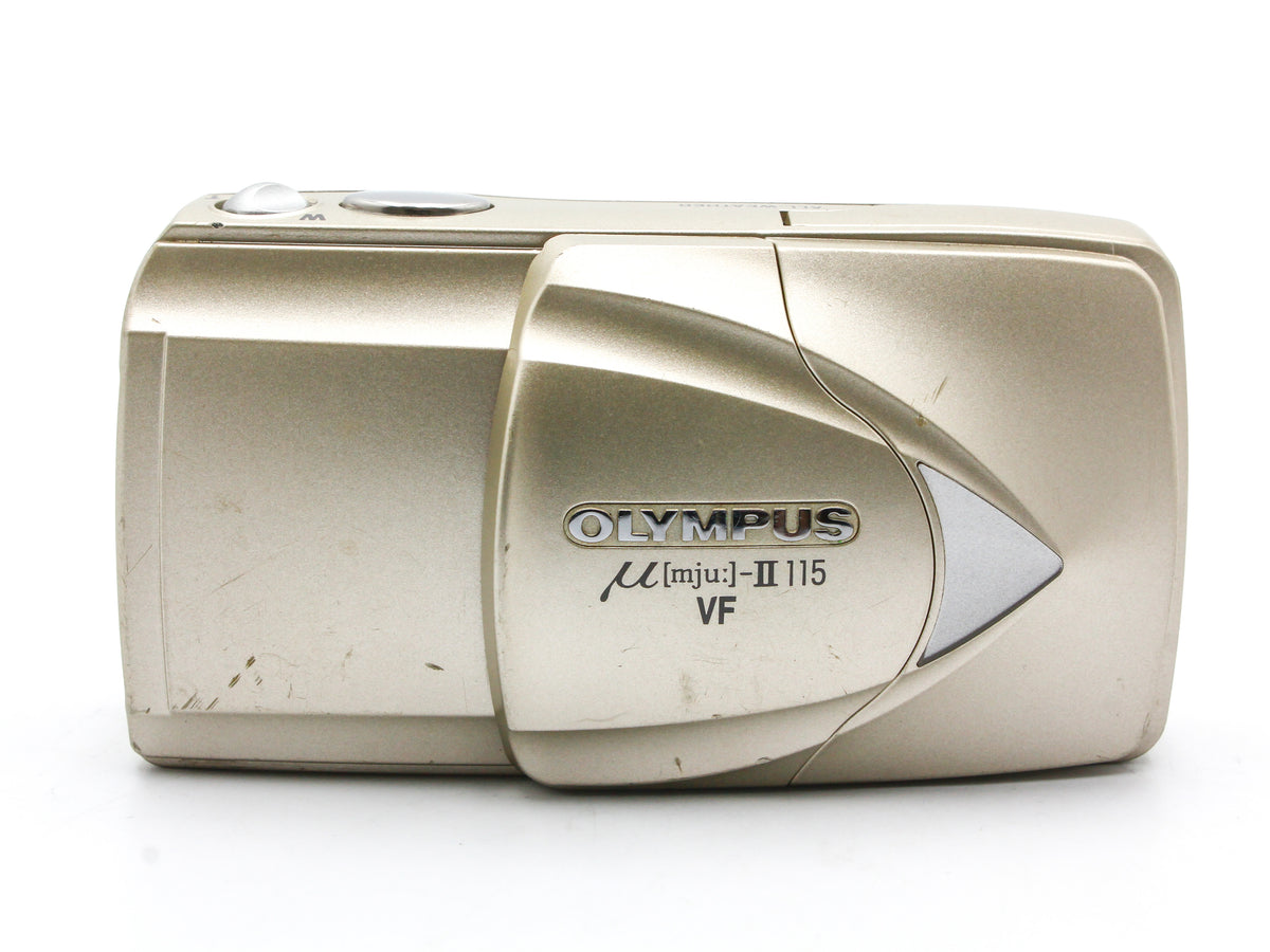 OLYMPUS μ mju-Ⅱ 115 VF Point & Shoot 35mm Film Camera from JAPAN【Exc+4】