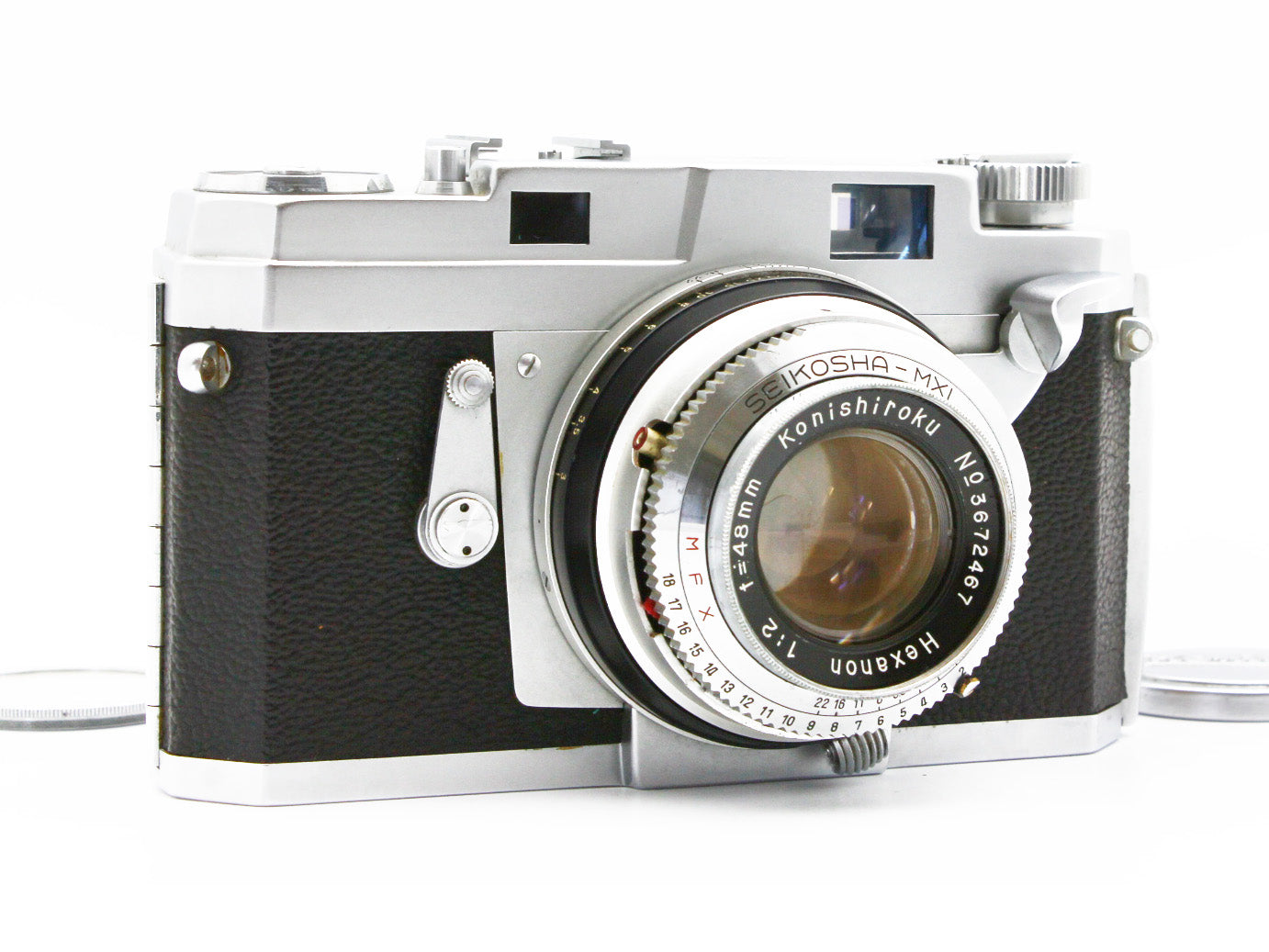 Konica III Rangefinder Hexanon 48mm f/2 Lens from JAPAN【Exc+3】