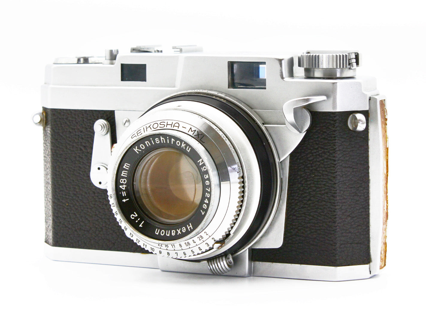 Konica III Rangefinder Hexanon 48mm f/2 Lens from JAPAN【Exc+3】
