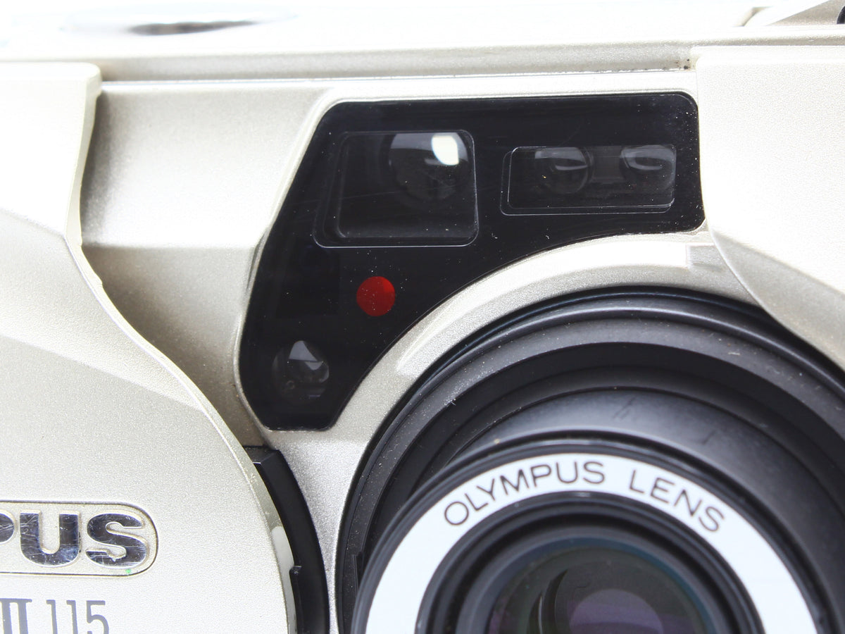 OLYMPUS μ mju-Ⅱ 115 VF Point & Shoot 35mm Film Camera from JAPAN【Exc+4】