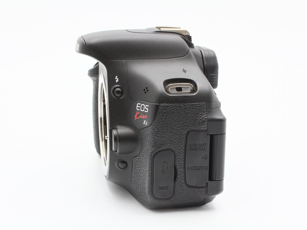 Canon EOS Kiss X5 DSLR Camera EF35-80mm f/4-5.6 III Zoom Lens from JAPAN 【Exc+4】