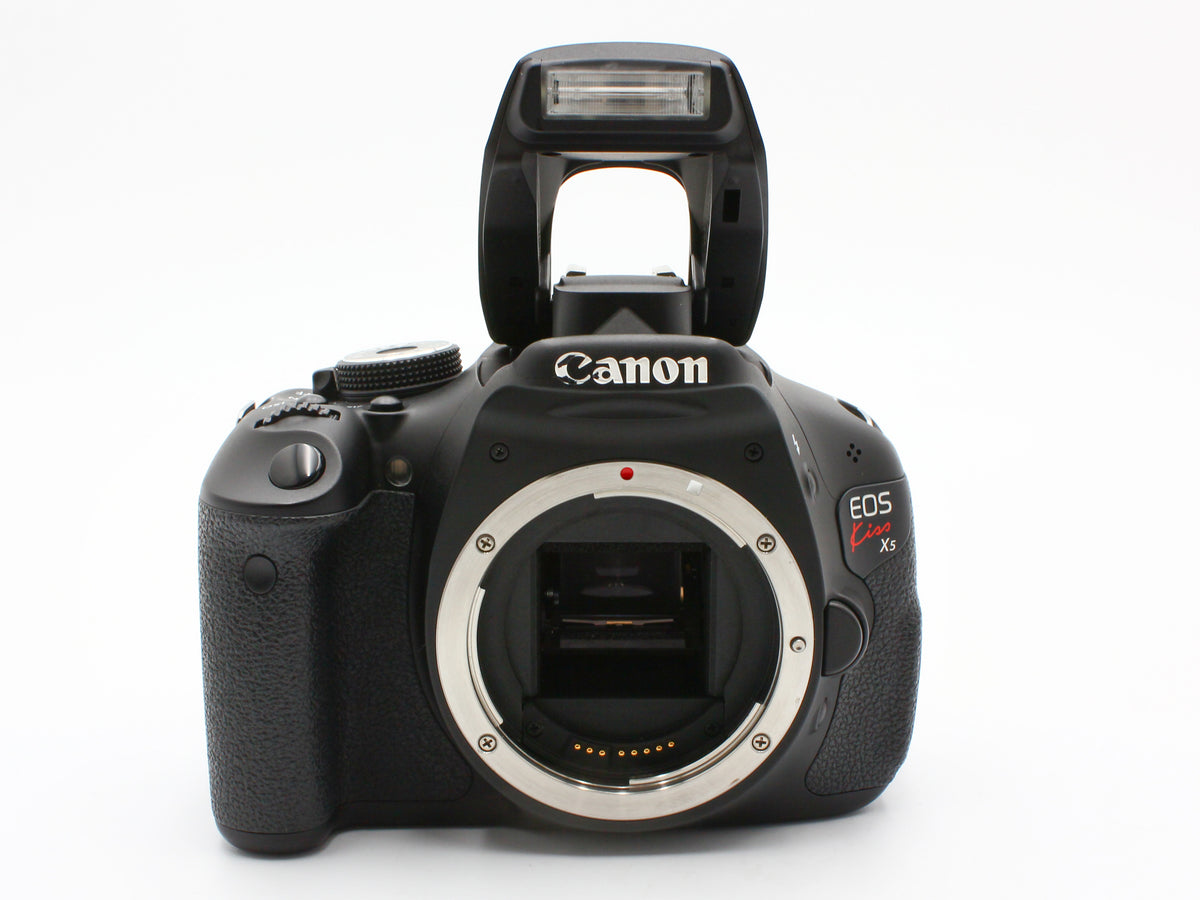 Canon EOS Kiss X5 DSLR Camera EF35-80mm f/4-5.6 III Zoom Lens from JAPAN 【Exc+4】