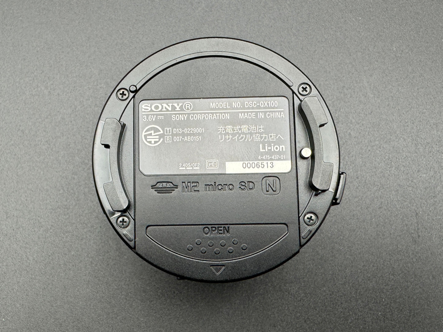 Sony Cyber-Shot DSC-QX100 Lens Style Digital Camera Carl Zeiss Lens【Exc+5】