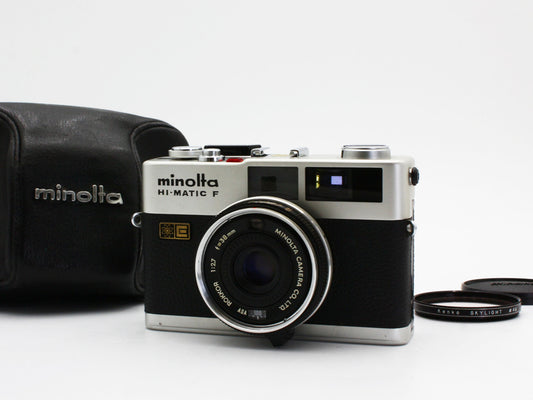 MINOLTA HI-MATIC F 35mm Rangefinder Film Camera from JAPAN【Exc+4】