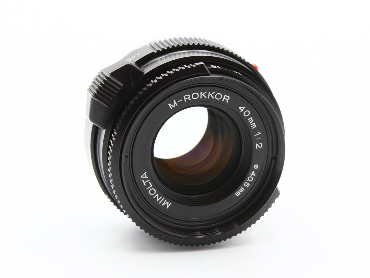 MINOLTA M-ROKKOR 40mm f/2 Leica M Mount Lens from JAPAN【Exc+4】