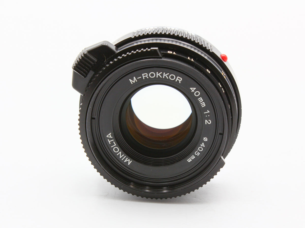 MINOLTA M-ROKKOR 40mm f/2 Leica M Mount Lens from JAPAN【Exc+4】