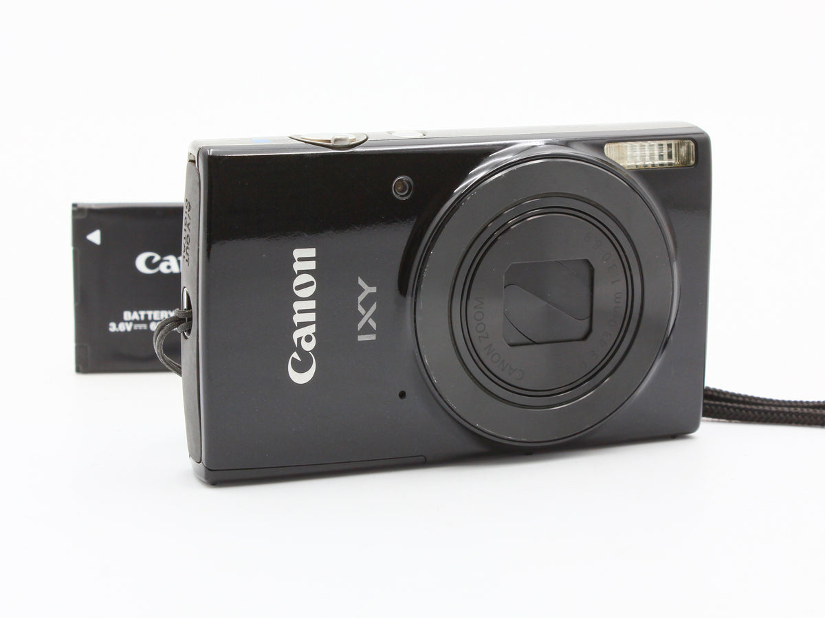 Canon IXY 190 PowerShot ELPH 190 IS Digital Camera Black from JAPAN【Exc+3】