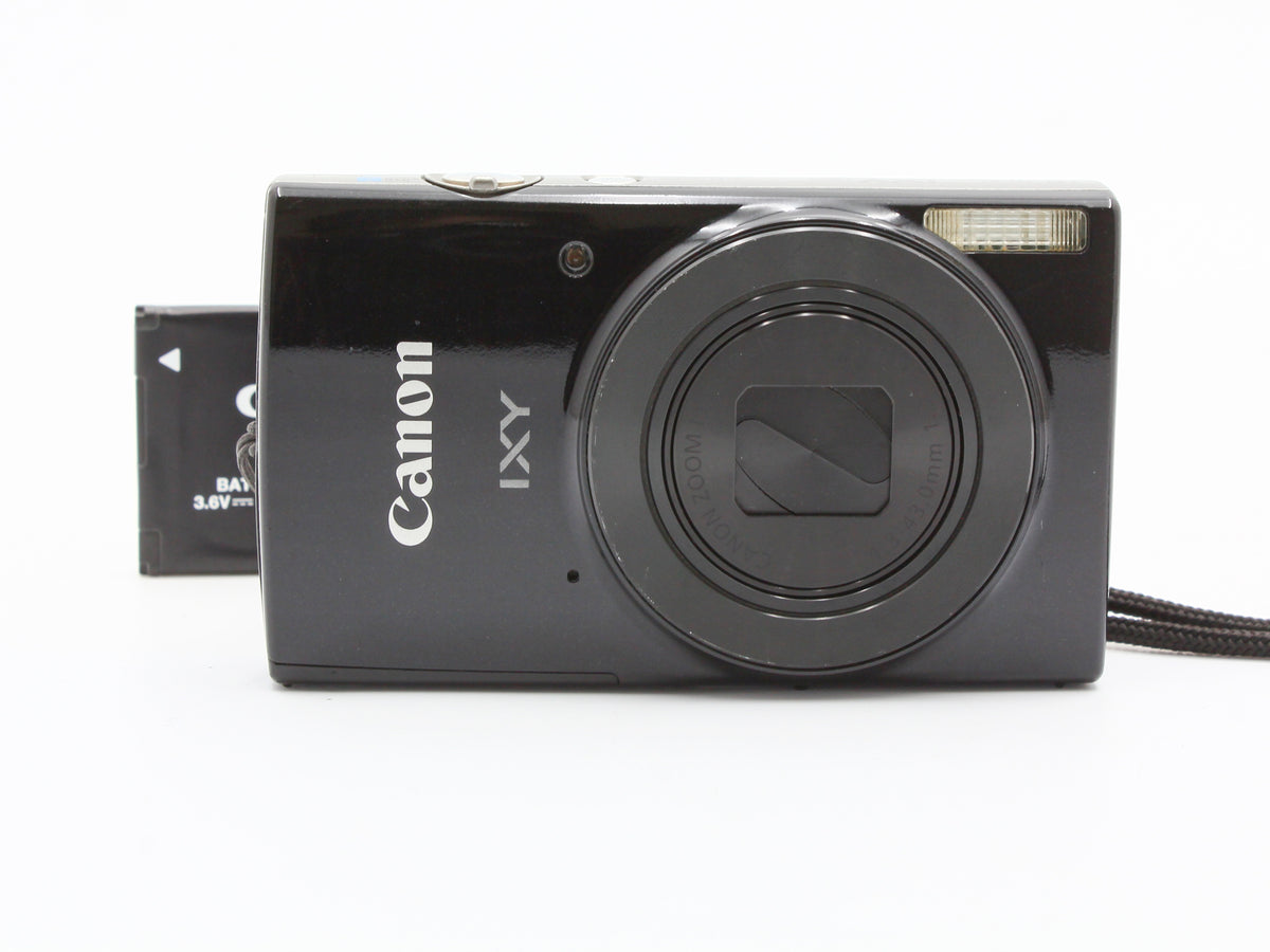 Canon IXY 190 PowerShot ELPH 190 IS Digital Camera Black from JAPAN【Exc+3】