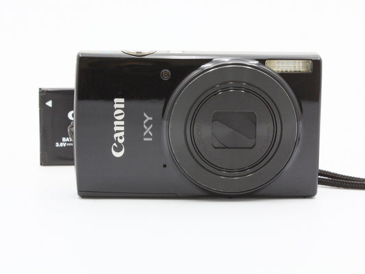 Canon IXY 190 PowerShot ELPH 190 IS Digital Camera Black from JAPAN【Exc+3】