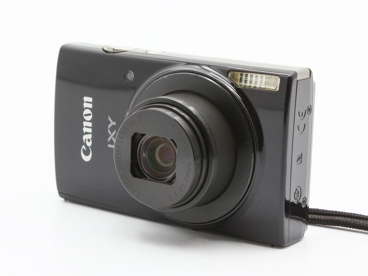 Canon IXY 190 PowerShot ELPH 190 IS Digital Camera Black from JAPAN【Exc+3】