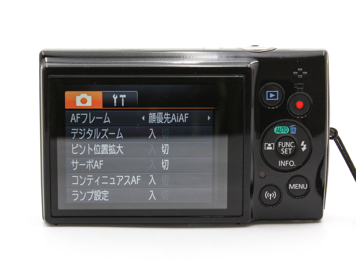 Canon IXY 190 PowerShot ELPH 190 IS Digital Camera Black from JAPAN【Exc+3】
