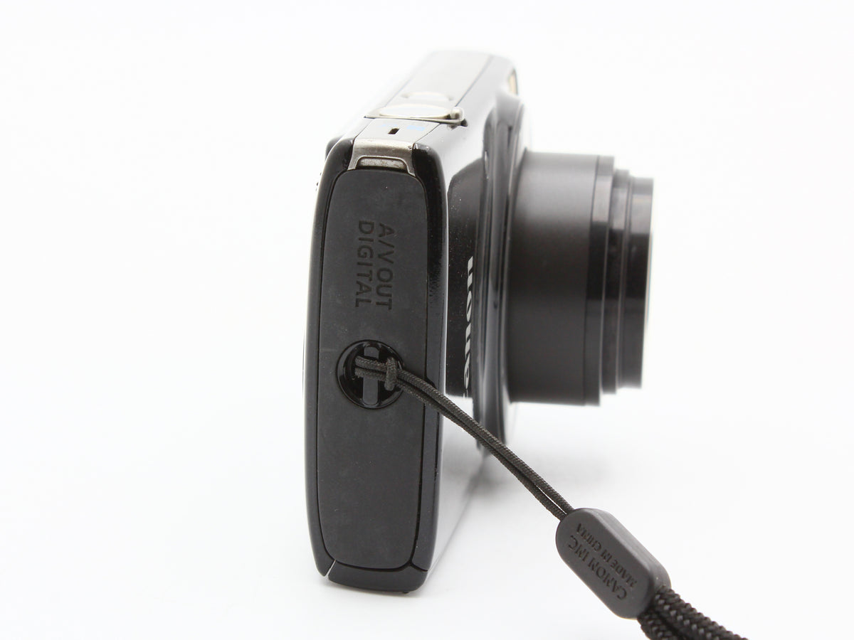 Canon IXY 190 PowerShot ELPH 190 IS Digital Camera Black from JAPAN【Exc+3】