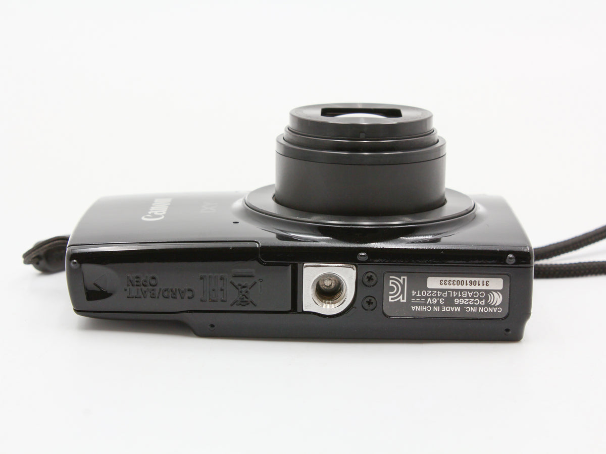 Canon IXY 190 PowerShot ELPH 190 IS Digital Camera Black from JAPAN【Exc+3】