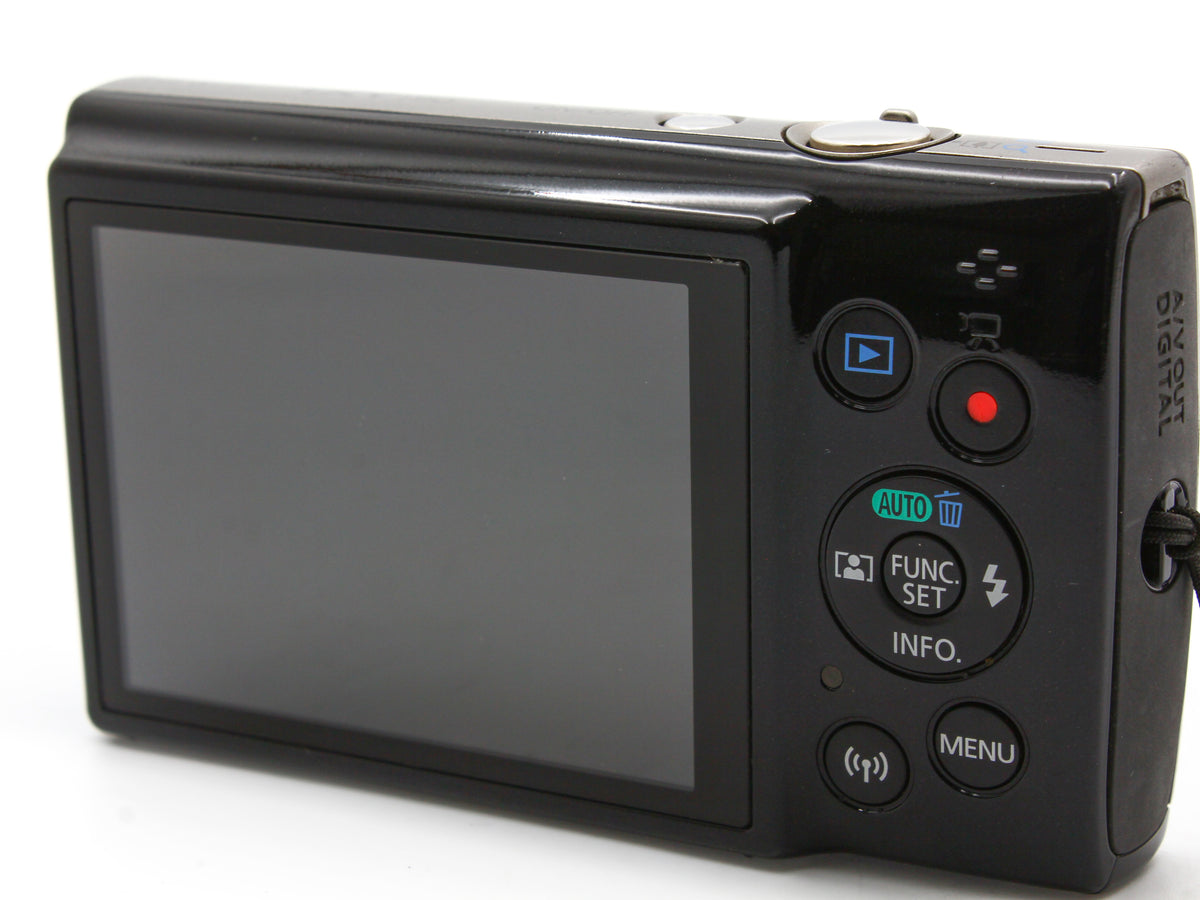 Canon IXY 190 PowerShot ELPH 190 IS Digital Camera Black from JAPAN【Exc+3】