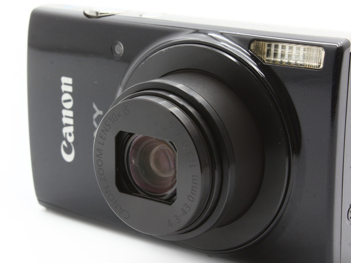 Canon IXY 190 PowerShot ELPH 190 IS Digital Camera Black from JAPAN【Exc+3】