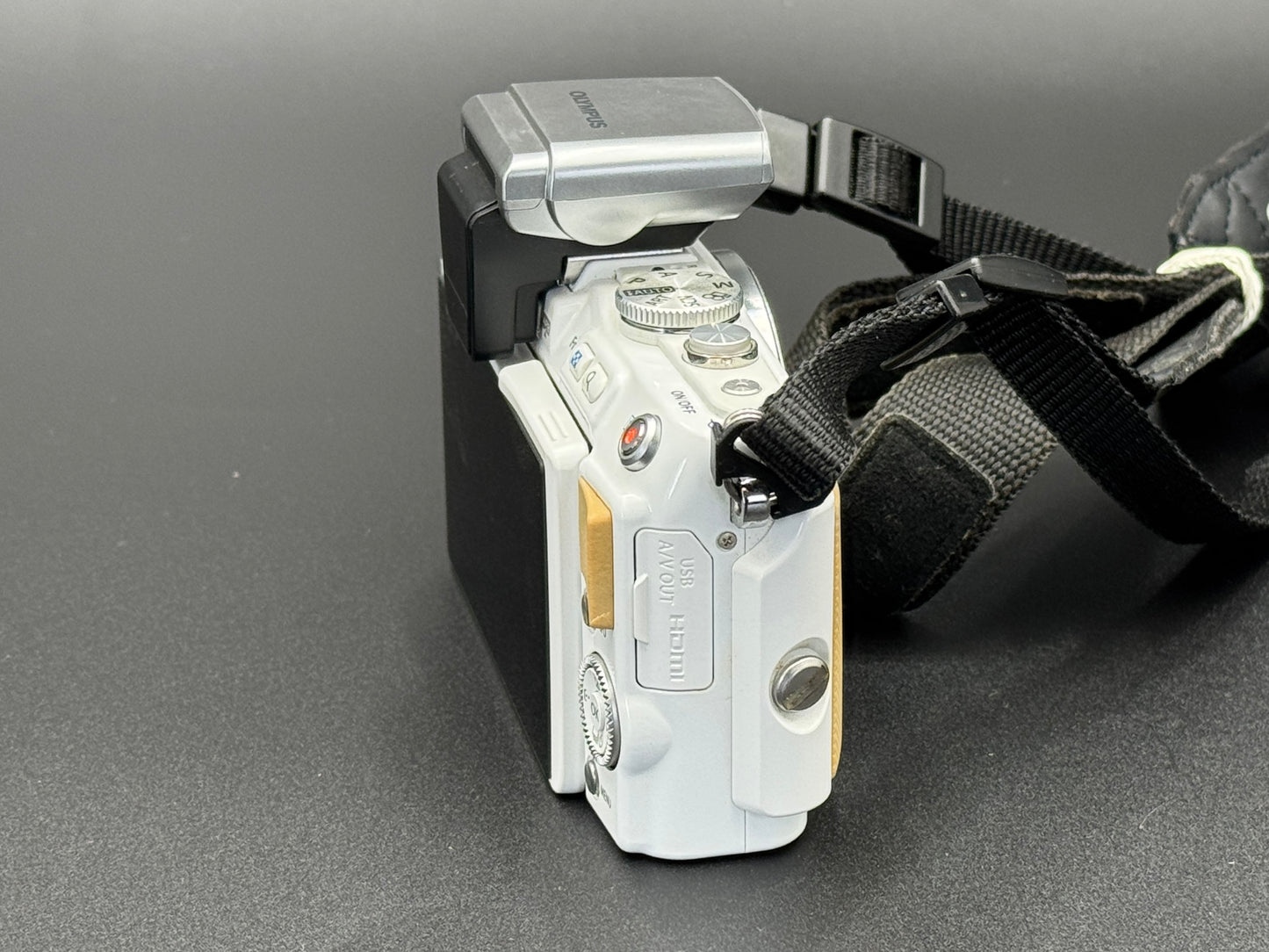 Olympus PEN Lite E-PL5 White 16.5 MP DSLR Camera 14-42/40-150/60 3 Lenses【Exc+4】