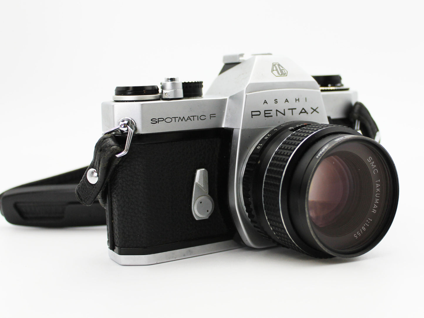 Pentax Spotmatic F SPF Film Camera SMC Takumar 55mm f/1.8 Lens from Japan【As-is】