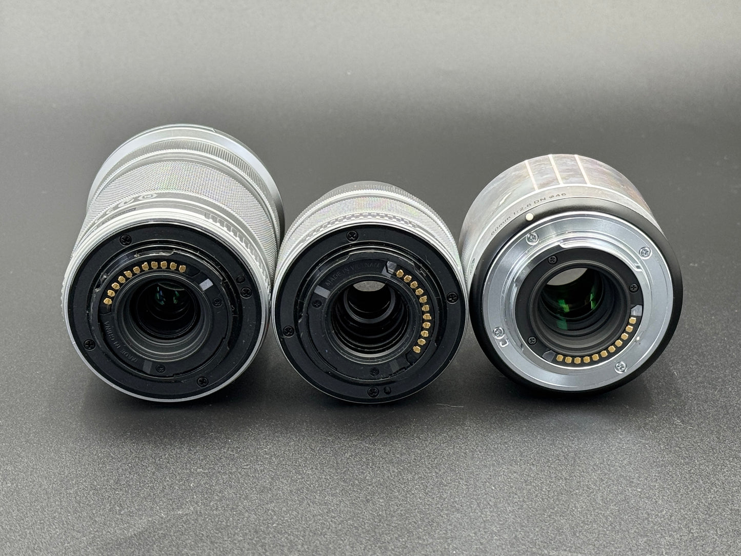 Olympus PEN Lite E-PL5 White 16.5 MP DSLR Camera 14-42/40-150/60 3 Lenses【Exc+4】