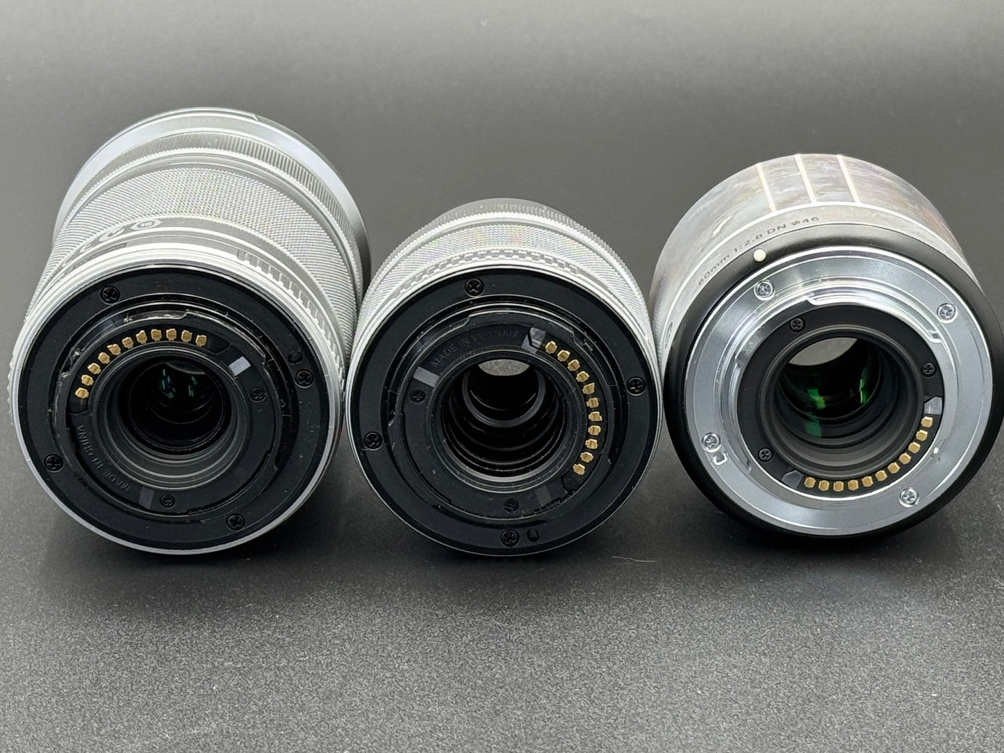 Olympus PEN Lite E-PL5 White 16.5 MP DSLR Camera 14-42/40-150/60 3 Lenses【Exc+4】