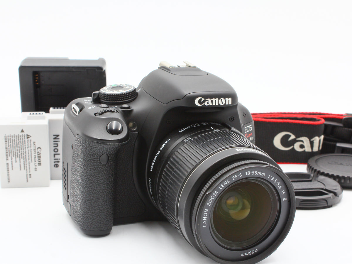 Canon EOS Kiss X5 DSLR Camera EF-S 18-55mm f/3.5-5.6 IS ⅡLens from JAPAN【Exc+3】