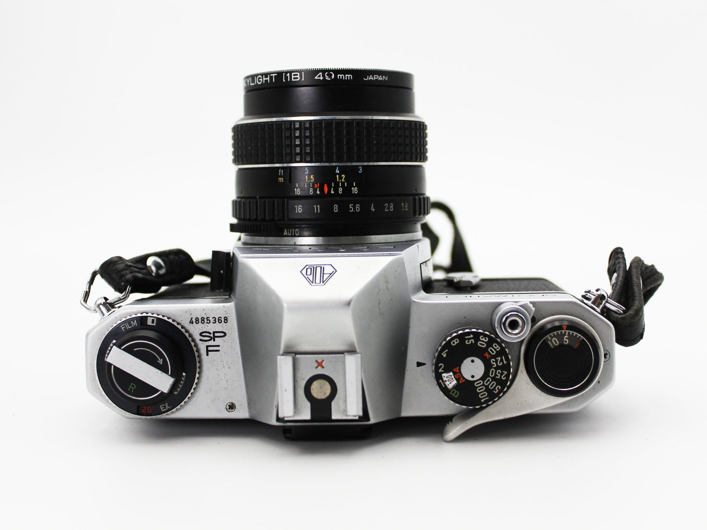 Pentax Spotmatic F SPF Film Camera SMC Takumar 55mm f/1.8 Lens from Japan【As-is】