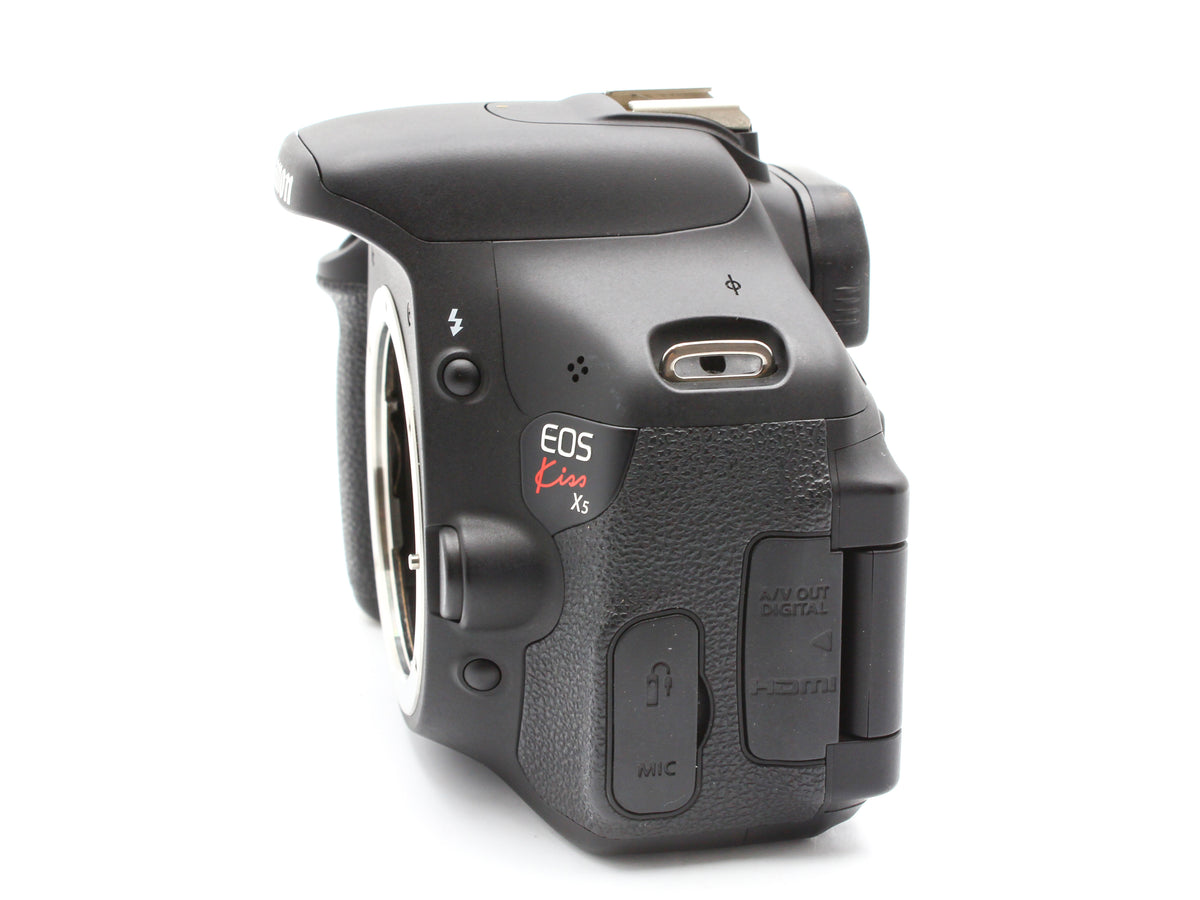 Canon EOS Kiss X5 DSLR Camera EF-S 18-55mm f/3.5-5.6 IS ⅡLens from JAPAN【Exc+3】