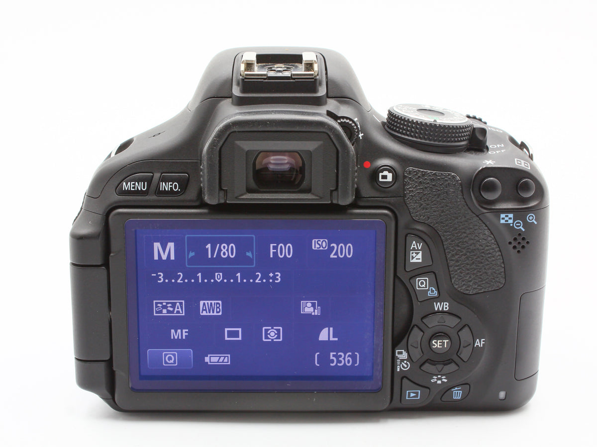 Canon EOS Kiss X5 DSLR Camera EF-S 18-55mm f/3.5-5.6 IS ⅡLens from JAPAN【Exc+3】