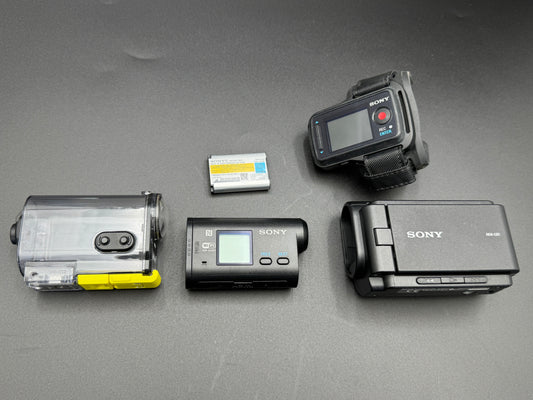 Sony RM-LVR1 Live View Remote Control Cam w/ HDR-AS30V AKA-LU1 SPK-AS2【Exc+5】