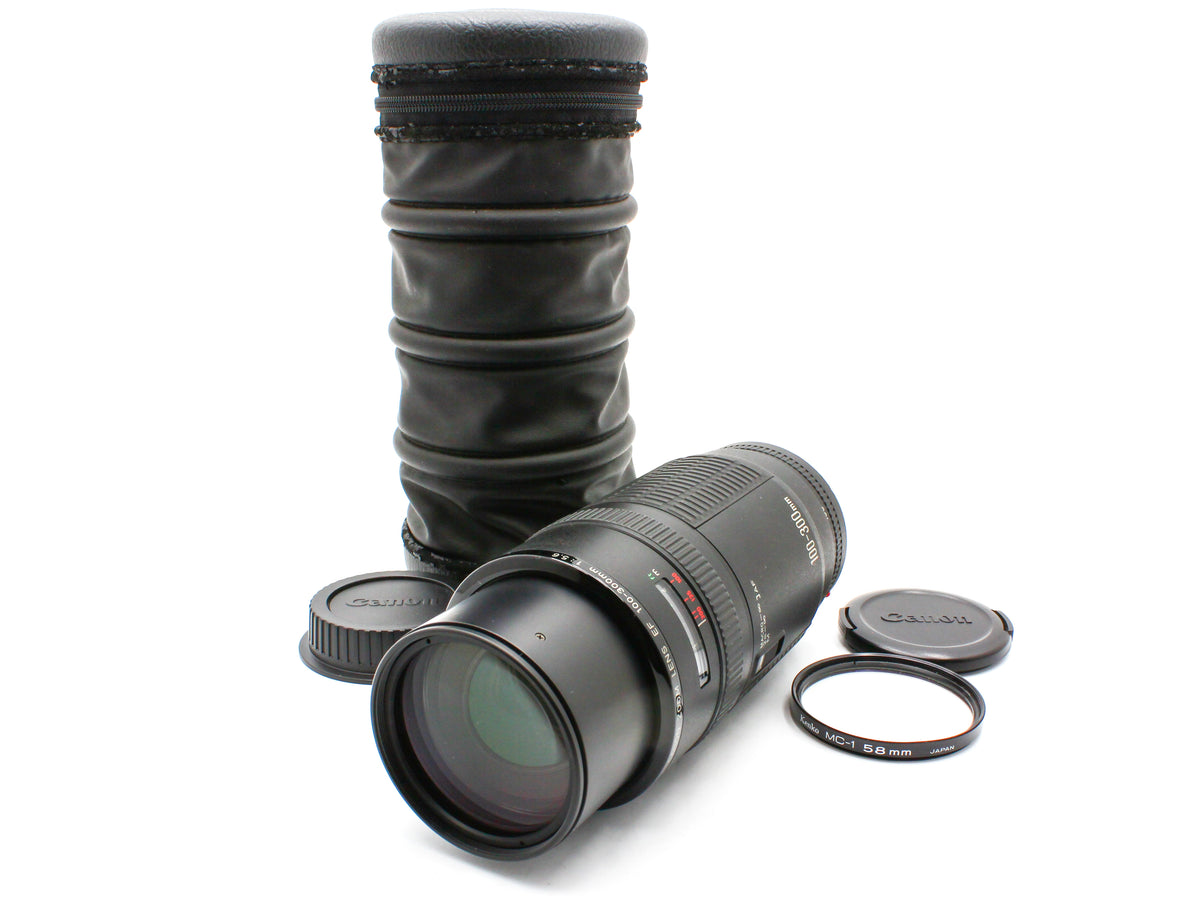 Canon EF 100-300mm f/5.6 AF Telephoto Zoom Macro Lens from JAPAN【Exc+4】