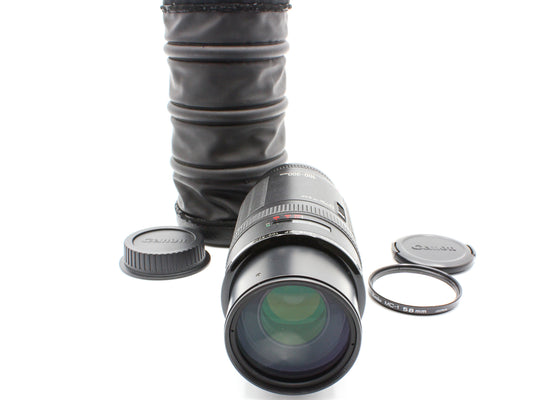 Canon EF 100-300mm f/5.6 AF Telephoto Zoom Macro Lens from JAPAN【Exc+4】
