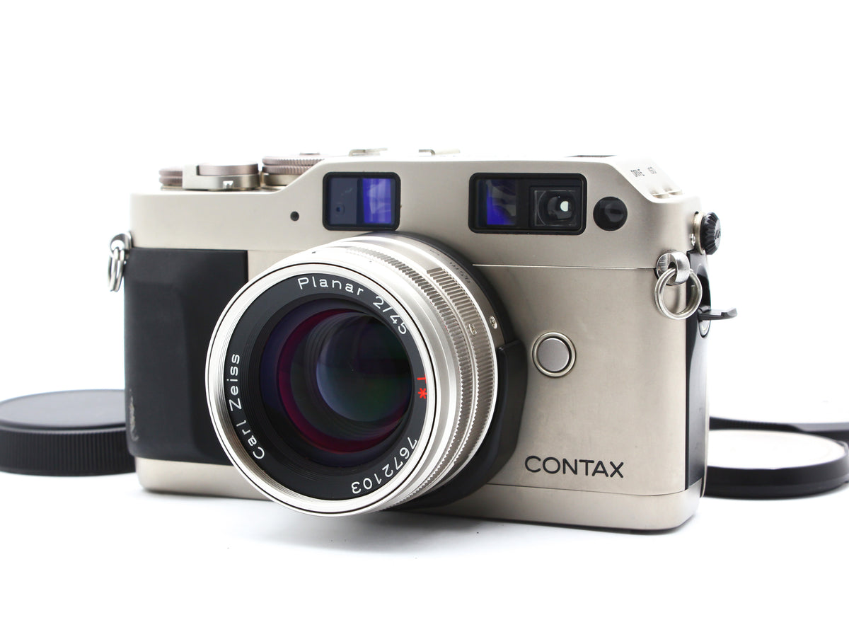 Contax G1 35mm Film Camera Carl Zeiss Planar 45mm f/2 Lens from JAPAN【Exc+4】