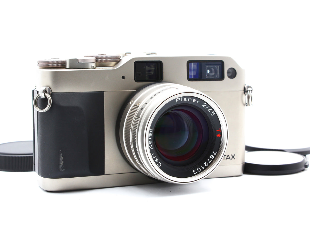 Contax G1 35mm Film Camera Carl Zeiss Planar 45mm f/2 Lens from JAPAN【Exc+4】