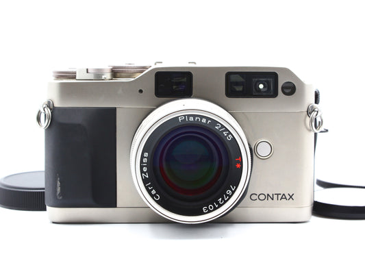 Contax G1 35mm Film Camera Carl Zeiss Planar 45mm f/2 Lens from JAPAN【Exc+4】