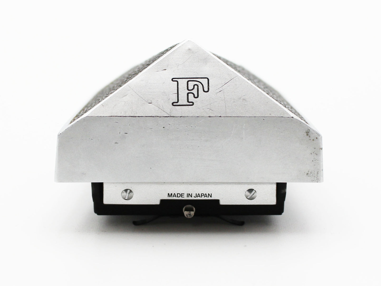 NIkon F Camera Eye Level Prism View Finder Silver from JAPAN 【Exc+4】