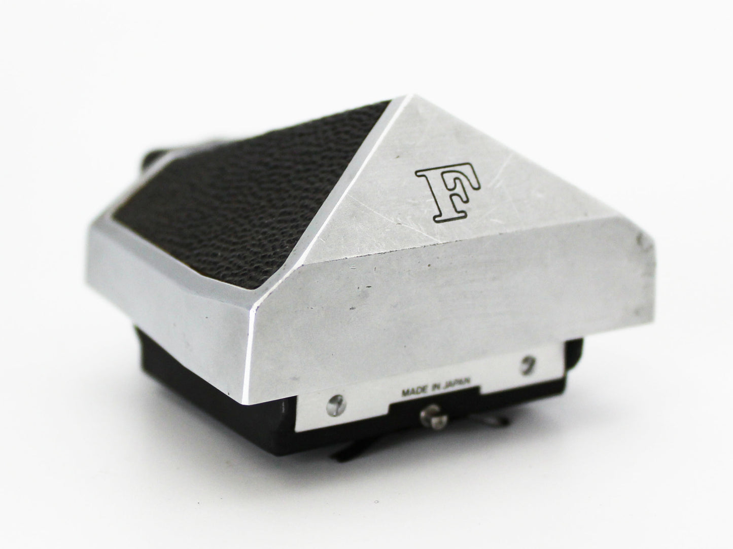 NIkon F Camera Eye Level Prism View Finder Silver from JAPAN 【Exc+4】