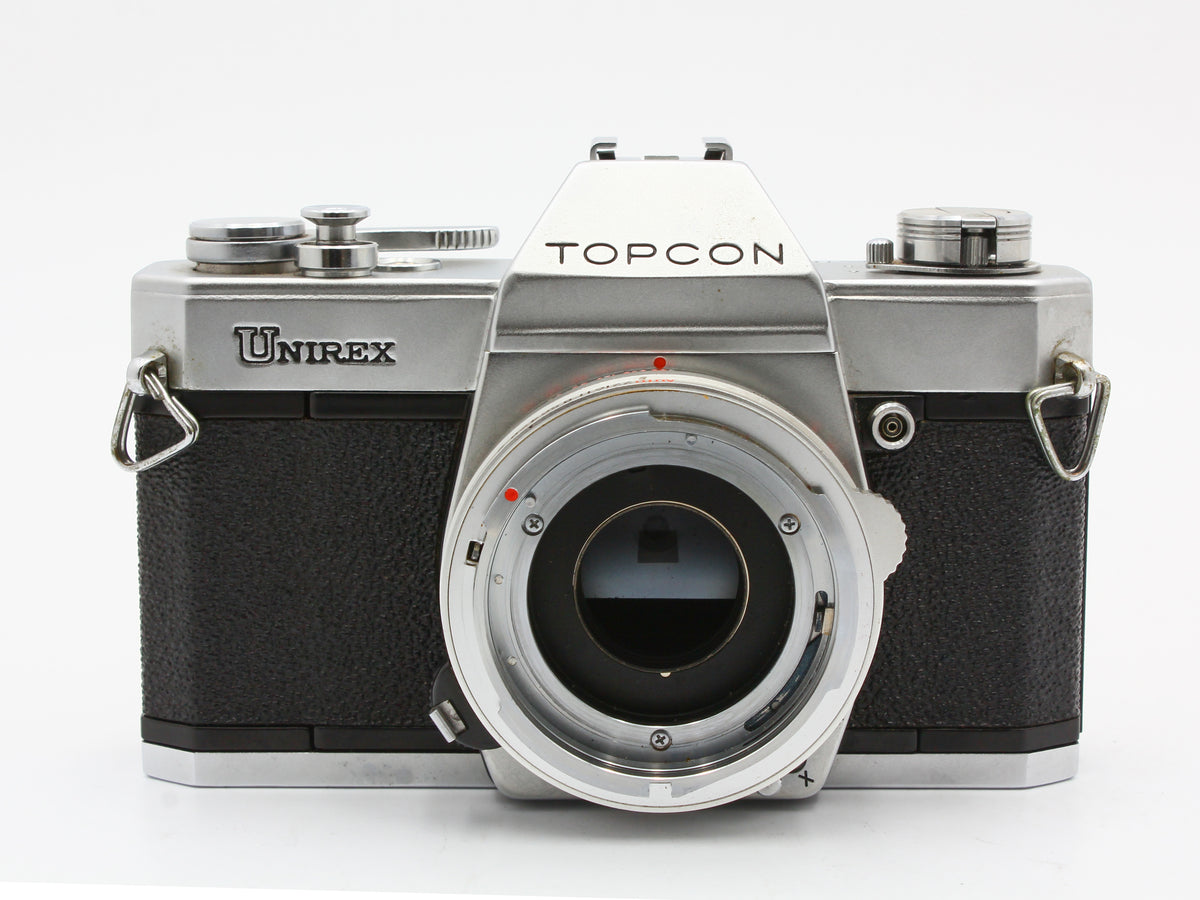 Topcon Unirex Silver 35mm SLR Film Camera UV Topcor 50mm f/2 Lens【Exc+3】
