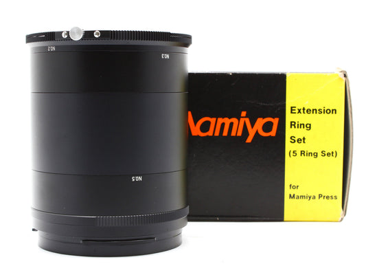 Mamiya Extension 5 Ring set  from JAPAN【Near Mint】