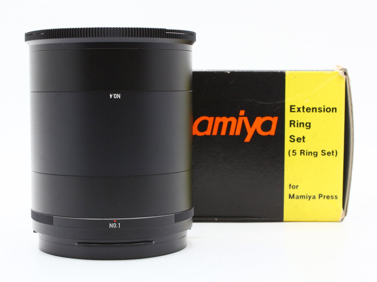 Mamiya Extension 5 Ring set  from JAPAN【Near Mint】