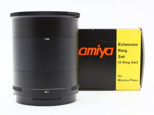 Mamiya Extension 5 Ring set  from JAPAN【Near Mint】