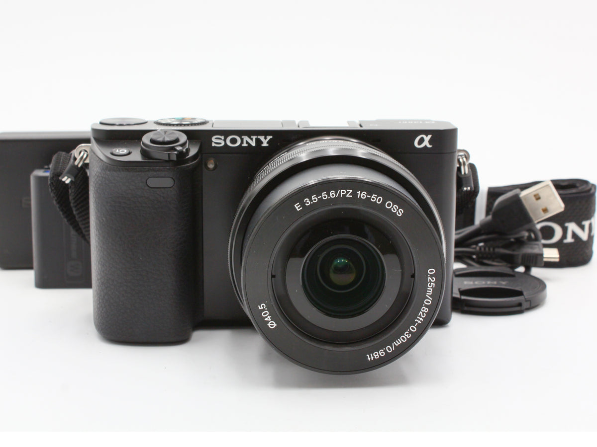 Sony α6000 ILCE-6000 Digital Camera 16-50mm f/3.5-5.6 OSS Lens JAPAN【Near Mint】